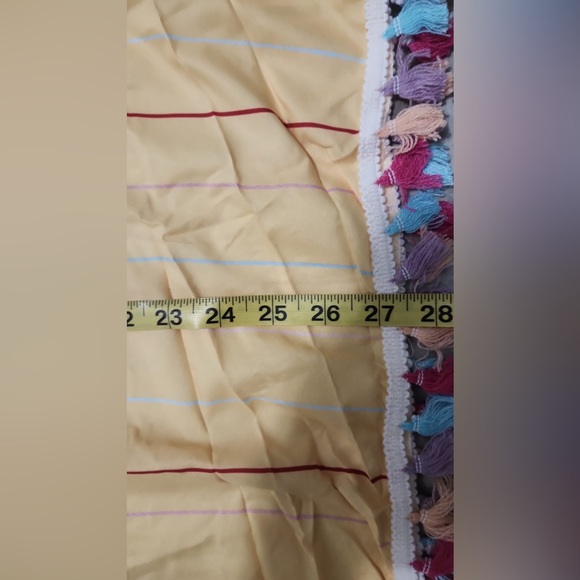 Women Tassel Dress Summer V Neck Ladies Blouse Shi - Picture 3 of 4